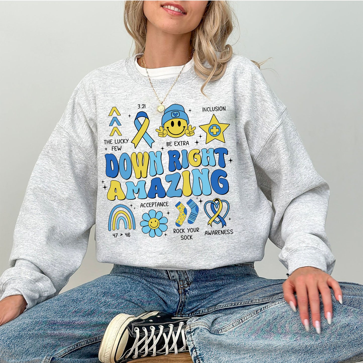 Special Education Teacher Sweatshirt, Down Syndrome Awareness Shirt, SPED Teacher Shirt, Down Syndrome T21, Special Education Teacher Gift