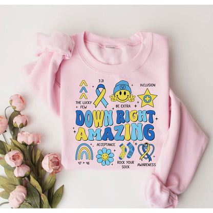 Special Education Teacher Sweatshirt, Down Syndrome Awareness Shirt, SPED Teacher Shirt, Down Syndrome T21, Special Education Teacher Gift