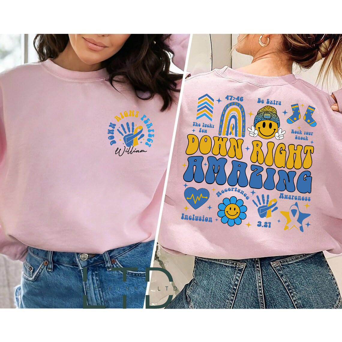 Special Education Teacher Shirt, SPED Teacher Shirt, Down Syndrome T21 Shirt,Down Syndrome Awareness Shirt,Blue Yellow Ribbon, Teacher Gift