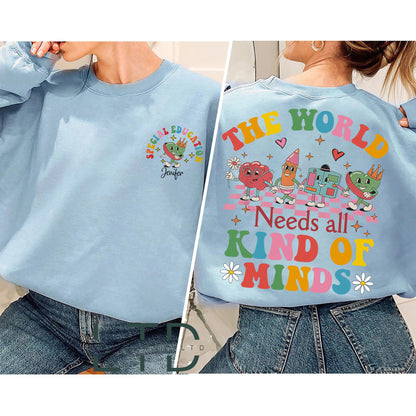 Special Education Teacher Shirt, Custom Sped Teacher Shirt, Teacher Appreciation Gift, Back To School Tee, Neurodiversity Rbt Inclusion