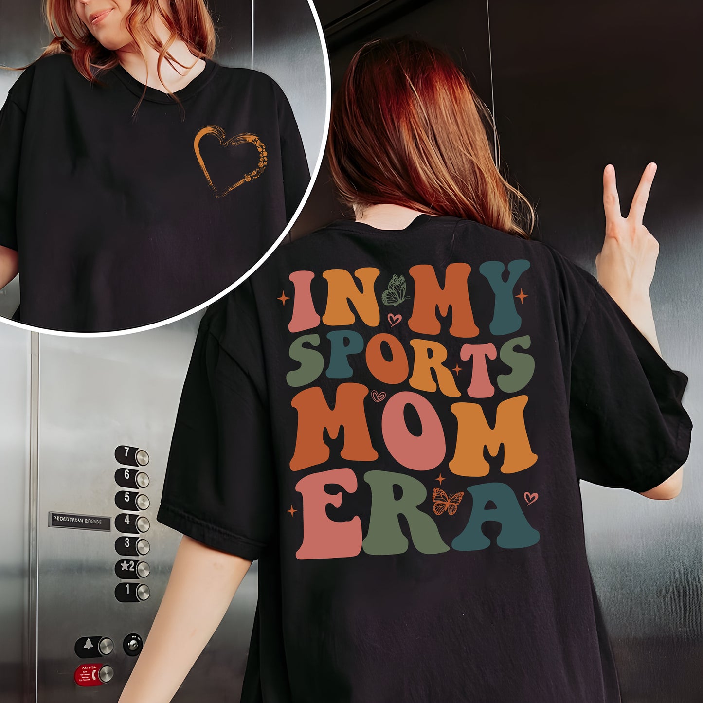 Sports Mom Sweatshit, Game Day Shirt, In My Sports Mom Era Tshirt, Soccer Softball Basketball Football Baseball Mom Shirt, Trendy Mama Shirt