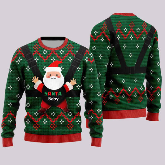 Santa Baby Ugly Christmas Sweater
