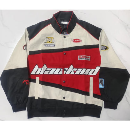 Streetwear lettera ricamo giacca moto uomo Chaquetas Hombre Hip Hop Vintage cotone coppie primavera giacca da Baseball Unisex