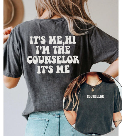 School Counselor Gift for Women, Counselor Shirt, Back To School, School Counseling, Teacher Shirt, Gift for School Counselor, Therapy gift