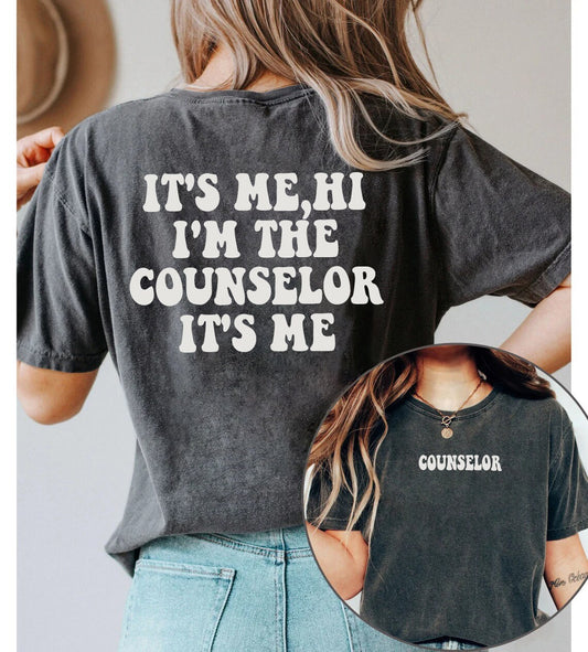 School Counselor Gift for Women, Counselor Shirt, Back To School, School Counseling, Teacher Shirt, Gift for School Counselor, Therapy gift