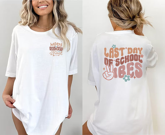 Schools Out For Summer Shirt, Happy Last Day Of School Shirt, Summer Holiday Shirt, End Of the School Year Shirt, Classmates Matching tee