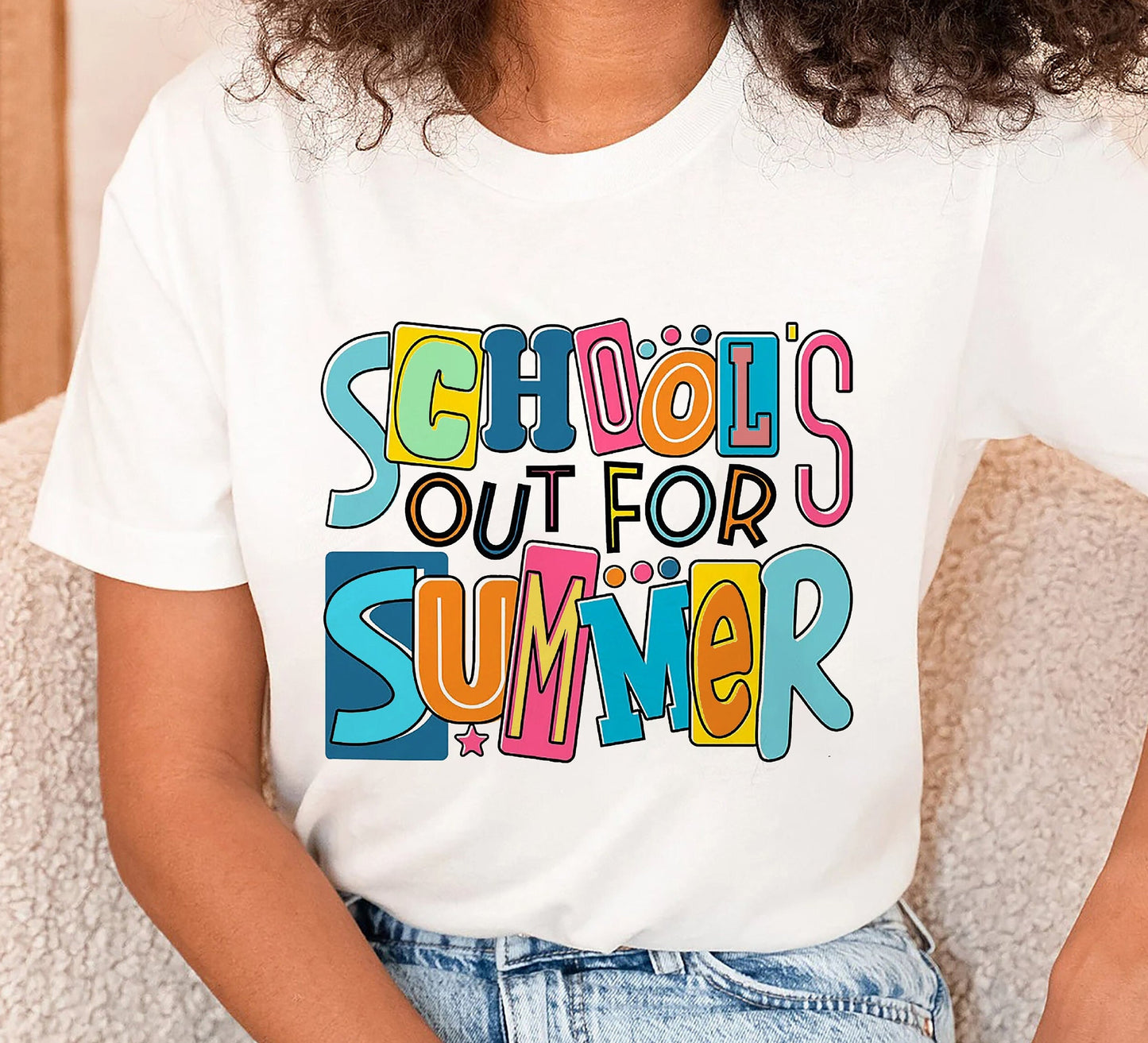 Schools Out For Summer T-shirt, Happy Last Day Of School Tee, Smile Summer Holiday Shirt, End Of The School Year Shirt, Classmates Matching
