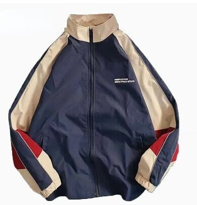 Streetwear lettera ricamo giacca moto uomo Chaquetas Hombre Hip Hop Vintage cotone coppie primavera giacca da Baseball Unisex