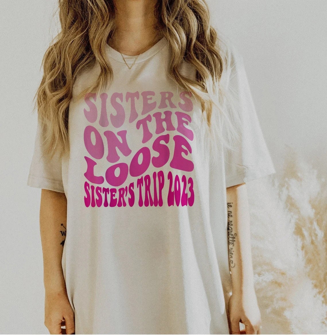 Sisters On The Loose Sisters Trip 2023 Shirt, Sisters Trip Shirt, Sisters Weekend Trip Shirt, Sisters Trip Tee, Girls Trip 2023 Shirt gift