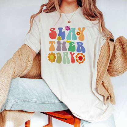 Slay Shirt, LGBTQ Gift, Slay The Day Party T-Shirt , Motivational Shirt, Equality Shirt, Best Gay Tee,slay tee, slay gift for her