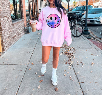 Smiley Face Checkered Kids Shirt I Trendy Toddler Boy , girl Shirts, Kids Retro Graphic Tees, Cute Toddler Girl Shirt, Smiley Face kid shirt