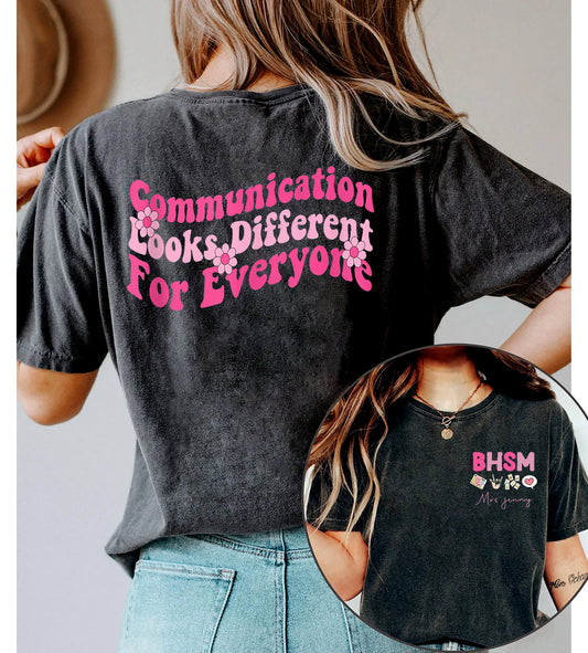 Speech Therapy Shirt, Better Hearing And Speech Month, Speech Therapist Shirt, SLP Shirt, BHSM Shirt, Aac Shirt, Speech Assistant SLPA tee