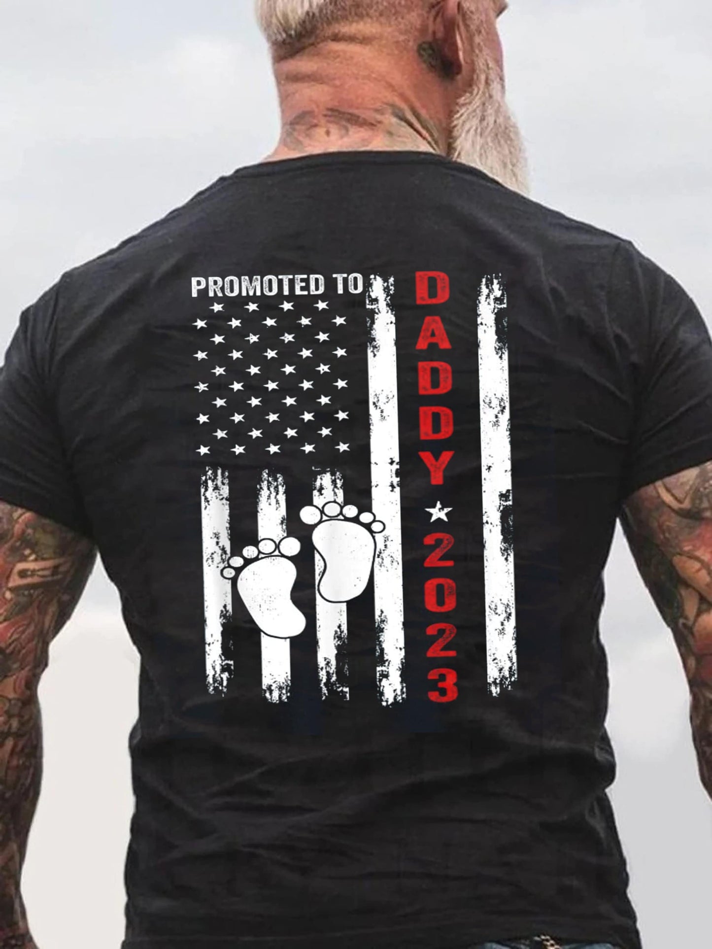 T-Shirt For Men, Dad Est 2023, Funny Shirt Men, Gift For Dad, Fathers Day Gift, New Dad T-Shirt, Anniversary Gift, Newborn T shirt