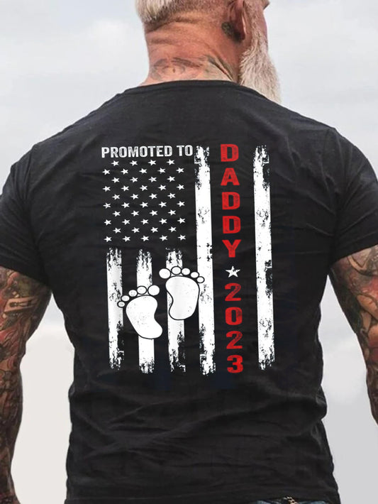 T-Shirt For Men, Dad Est 2023, Funny Shirt Men, Gift For Dad, Fathers Day Gift, New Dad T-Shirt, Anniversary Gift, Newborn T shirt