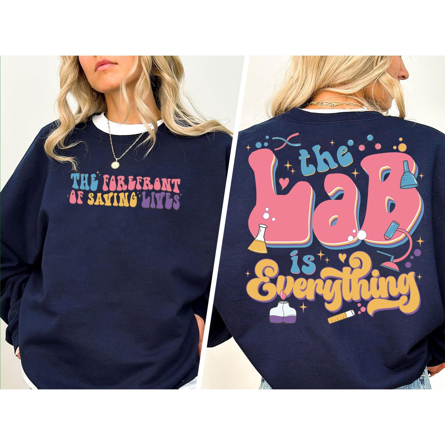 The Lab Is Everything Lab Week 2024 Shirt, Lab Tech Team Shirt, Medical Lab Science, Lab Scientist Med Tech Shirt, Laboratory Gifts