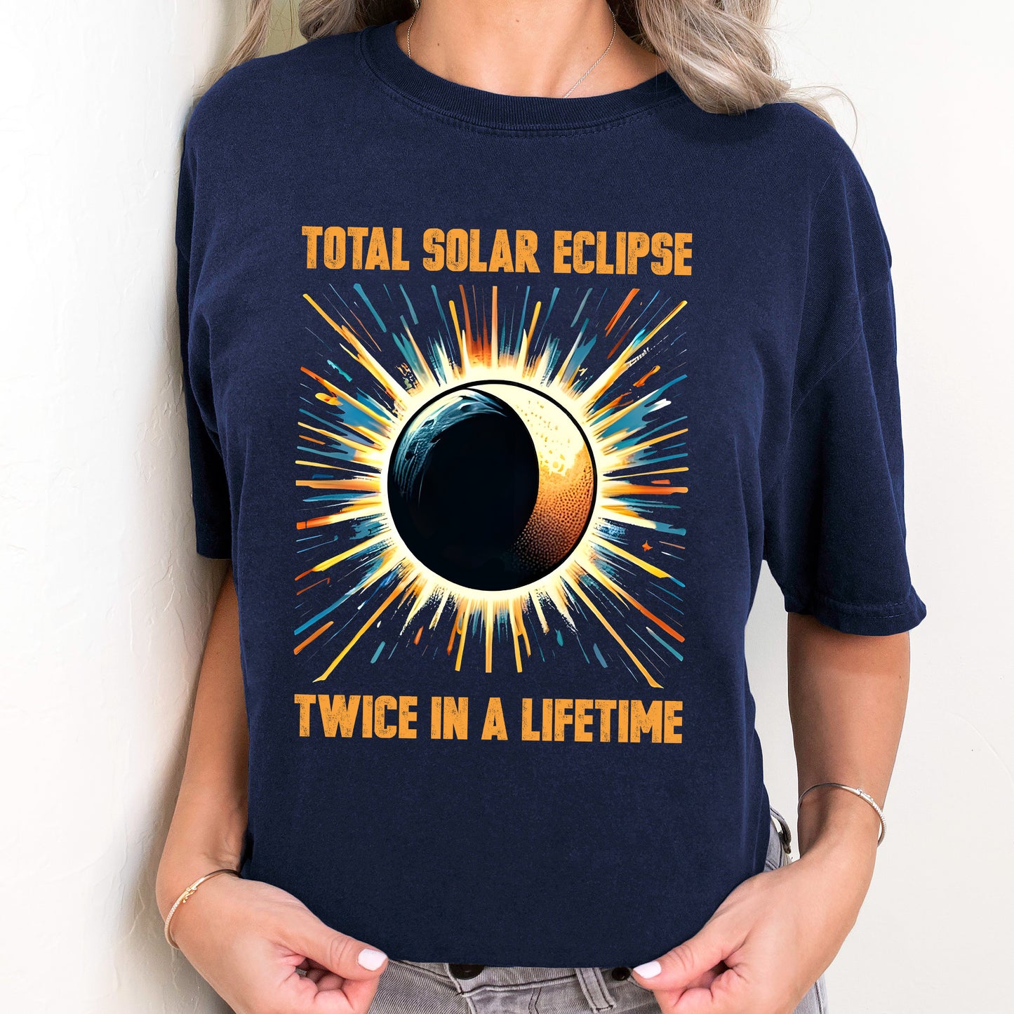 Total Solar Eclipse 2024  Shirt,Twice In A Lifetime Solar Eclipse Sweatshirt,April 8 2024 Sweatshirt,Path of Totality Tee,North Eclipse
