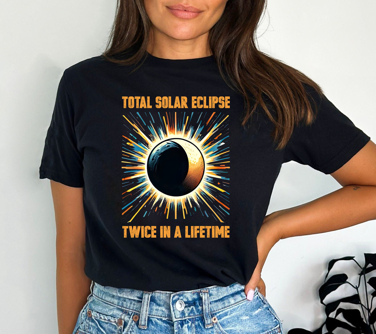 Total Solar Eclipse 2024  Shirt,Twice In A Lifetime Solar Eclipse Sweatshirt,April 8 2024 Sweatshirt,Path of Totality Tee,North Eclipse