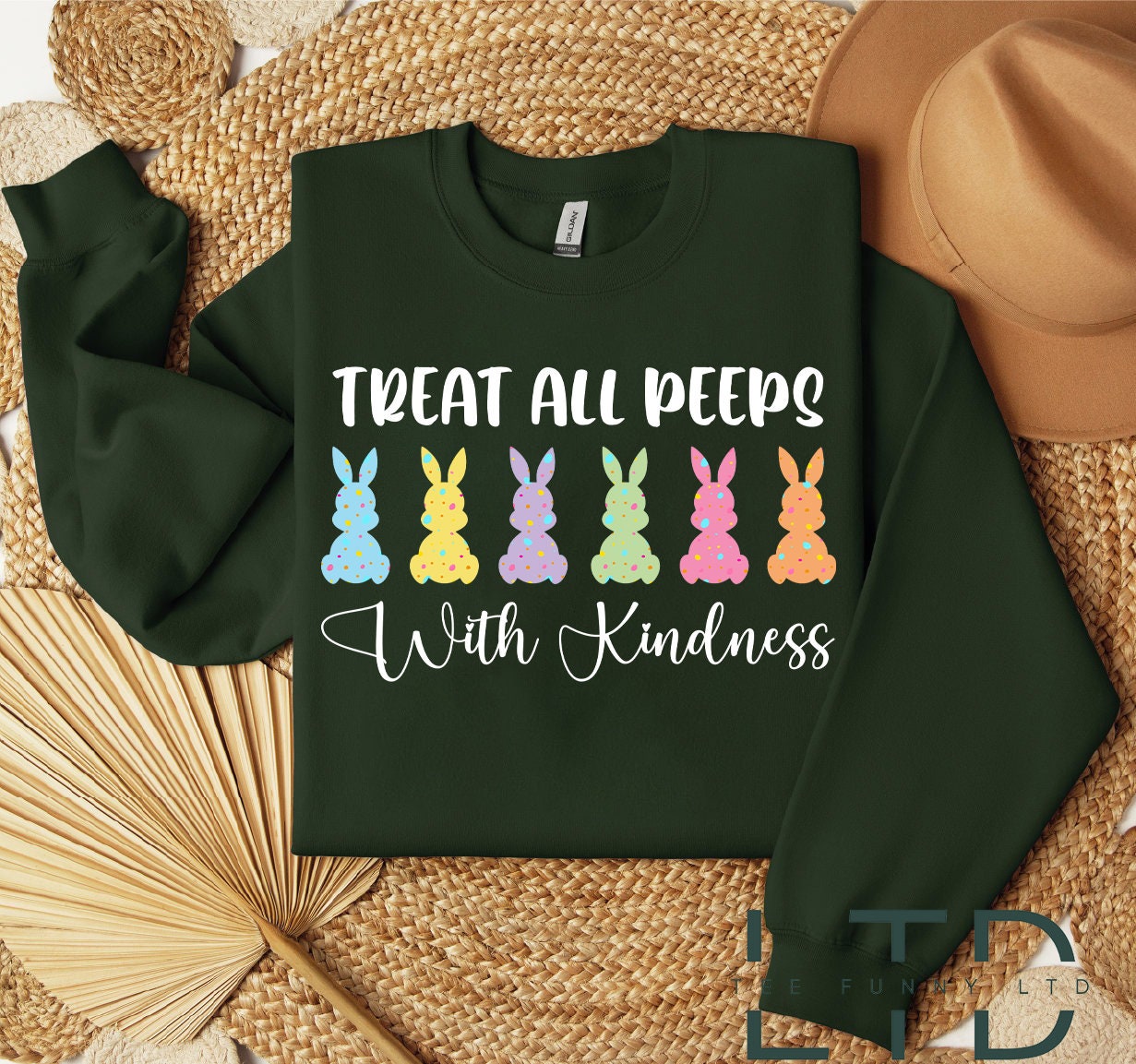 Treat all peeps with kindness shirt, Teacher Tee, Peeps Shirt, Teacher T-Shirt, Easter Shirt, Easter Teacher Shirt, Gift for Teacher