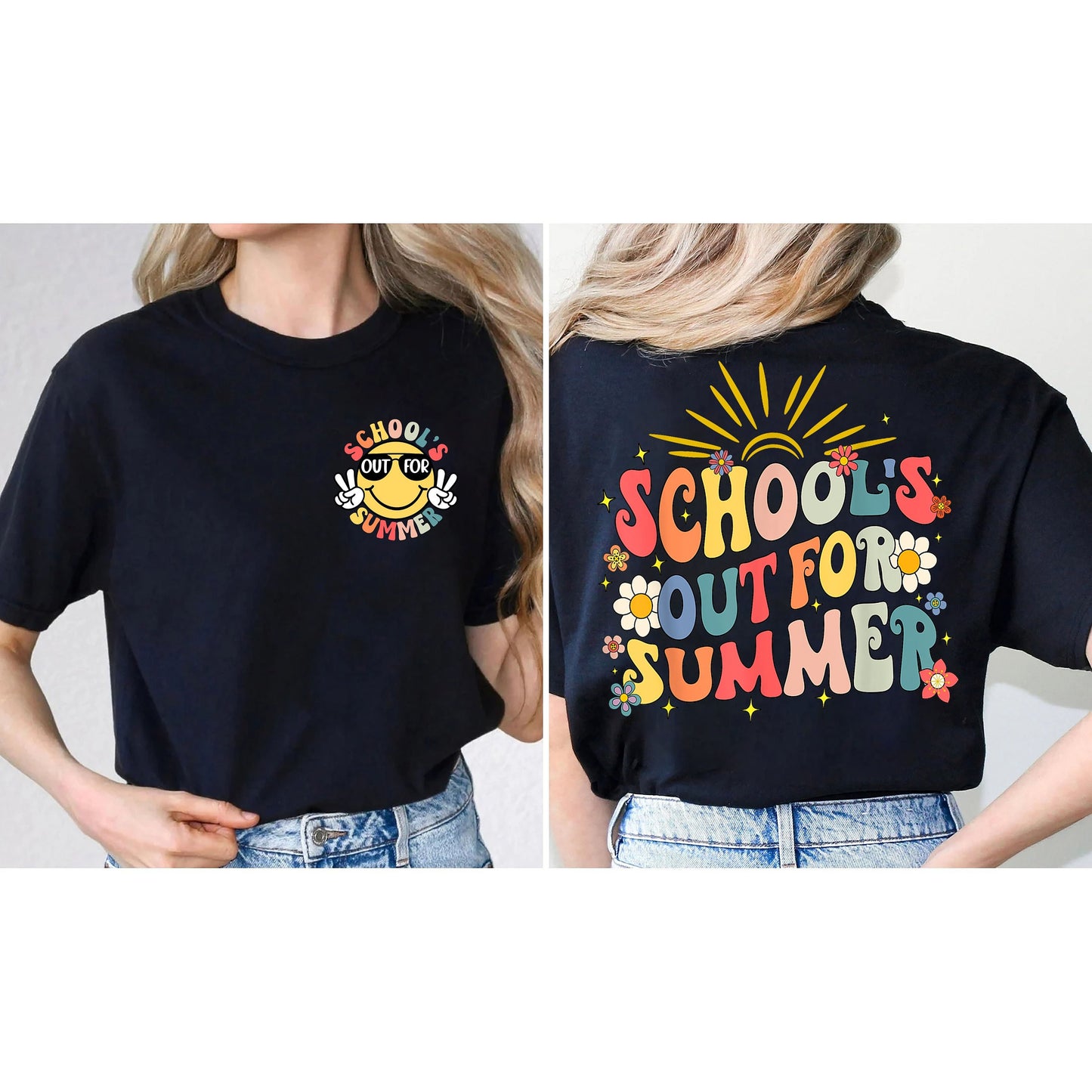 Teacher Shirt, School's Out For Summer Shirt, Teacher Off Duty Shirt, Last Day of School, Teacher Summer Squad, Teacher Summer Break Shirt