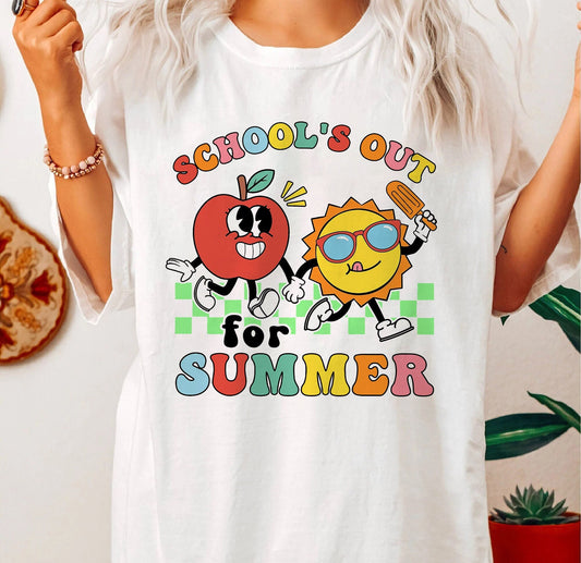 Teacher T-Shirt, School's Out For Summer Shirt, Last Day Of School Shirt, Teacher Summer Shirt, End Of School Year, Teacher Graduation Gift