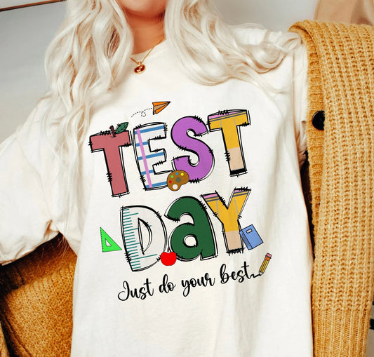 Teacher Tee Shirt Test Day, You Got This Do Your Best Shirt, Test Day Shirt, Staar Test Squad, State Testing Shirt, Teacher Graduation Gift