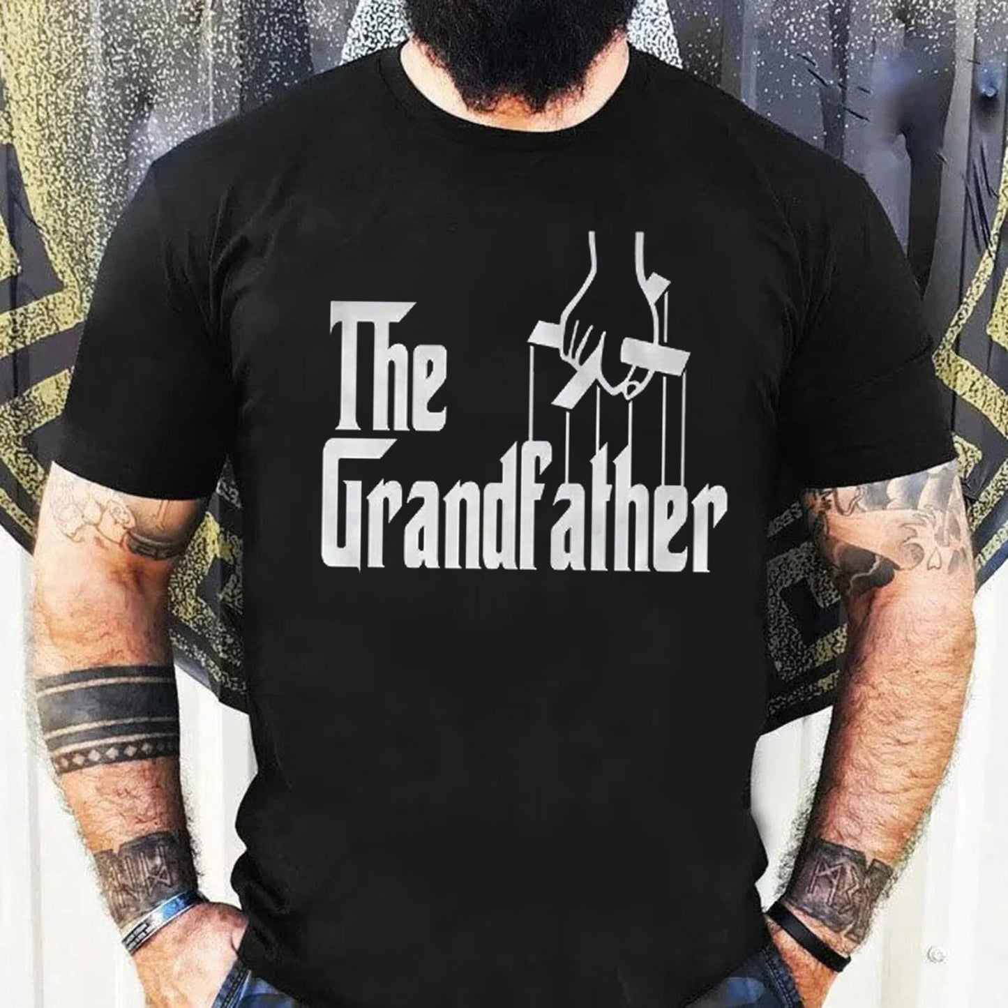 The Grandfather T-Shirt - Gift for Grandpas - Paternity Shirt - Baby Announcement - Funny Quote - Grandpa to Be - Pregnancy T Shirt gift
