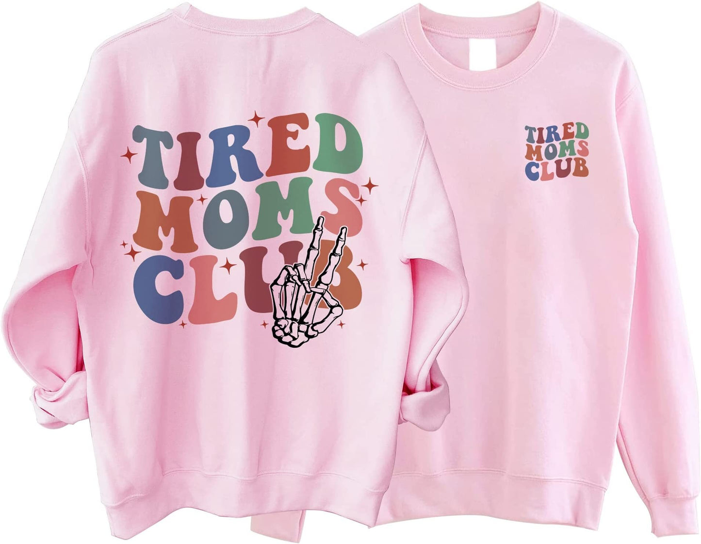 Tired Moms Club Sweatshirt, Tired Mom Sweatshirt, Overstimulated Moms Club, Mom Sweatshirt, Mama Shirt, New Mom Gift, Mom Gift, Mama Shirt