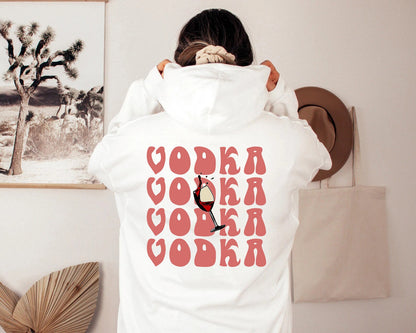 Vodka Funny Drinks shirt, Vodka Crewneck, vodka Gift, Alcohol Sweatshirt, Preppy Sweatshirt, Gift for Vodka Lover, drinking shirt