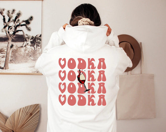 Vodka Funny Drinks shirt, Vodka Crewneck, vodka Gift, Alcohol Sweatshirt, Preppy Sweatshirt, Gift for Vodka Lover, drinking shirt