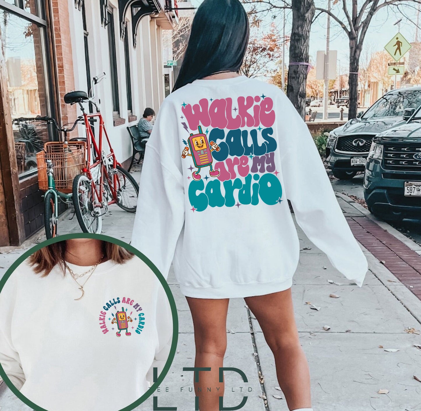 Walkie Calls Are My Cardio Sweatshirt, Special Education Teacher T Shirt, Hoodie Gift For Her, Behavior Therapist Shirt, School Psychologist