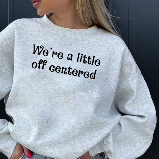 We're A Little Off Centered Shirts, Pottery Sweatshirt, Ceramic Art Shirt, Shaping Ceramics Hoodie, Artisans Making Handicrafts Hoodie