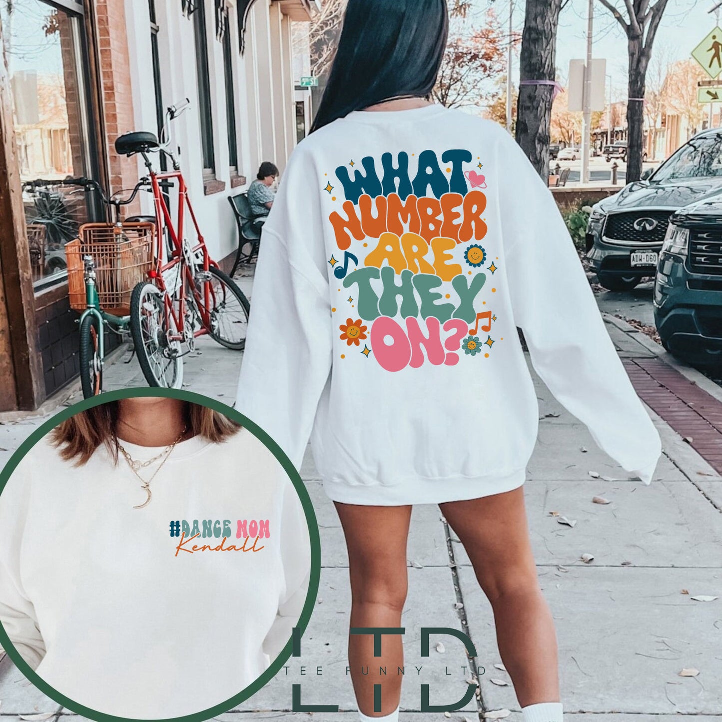 What Number Are They On Shirt, Funny Dance Mom Shirt, Dance Mom Life, Dance Competition Tee, Trendy Dance Hoodie, Custom Name Gift