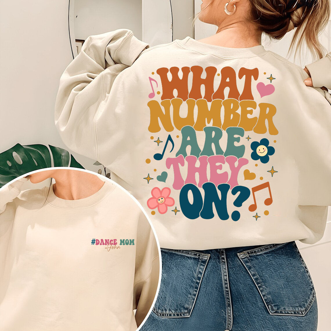 What Number Are They On Comfort Colors Shirt, Funny Dance Mom Shirt, Dance Competition Tee, Dance Mom Life, Custom Name Gift, Girl Boy Shirt