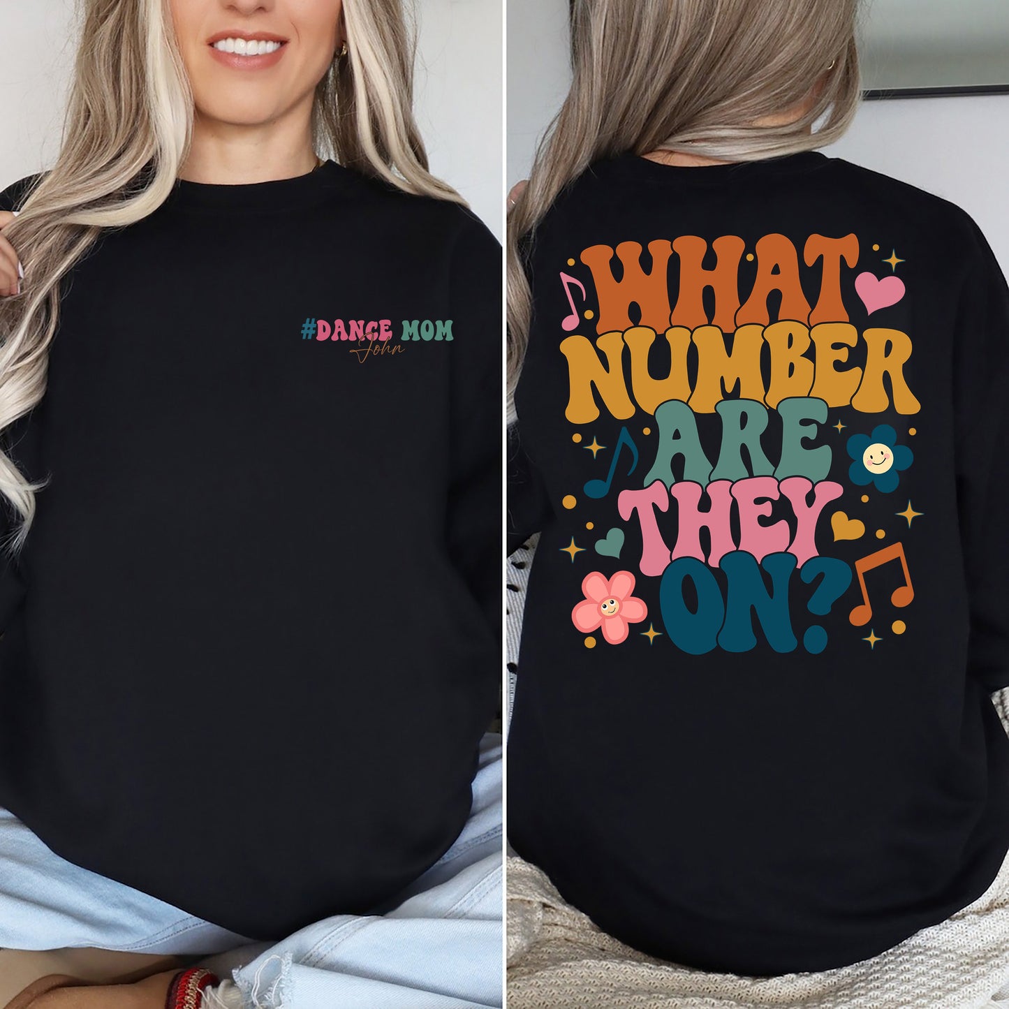 What Number Are They On Comfort Colors Shirt, Funny Dance Mom Shirt, Dance Competition Tee, Dance Mom Life, Custom Name Gift, Girl Boy Shirt
