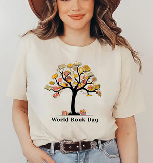 World Book Day Sweatshirt,Number Day Shirt, Maths Day Hoodie, Book Lover T-shirt, World book day shirt, Book tree Shirt, Reading Sweatshirt