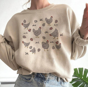 Women Chicken Shirt, Mothers day woman Sweatshirt Chicken Hoodie, chicken, Love Chickens, Animal Tee Shirt, chicken tshirt, easter day