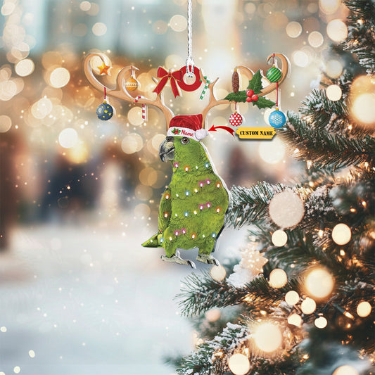 Amazon parrot Christmas Light Ornament, parrot Christmas Tree hanging Decor1894, Ornament Decoration, Ornament For Gift, Ornament Christmas