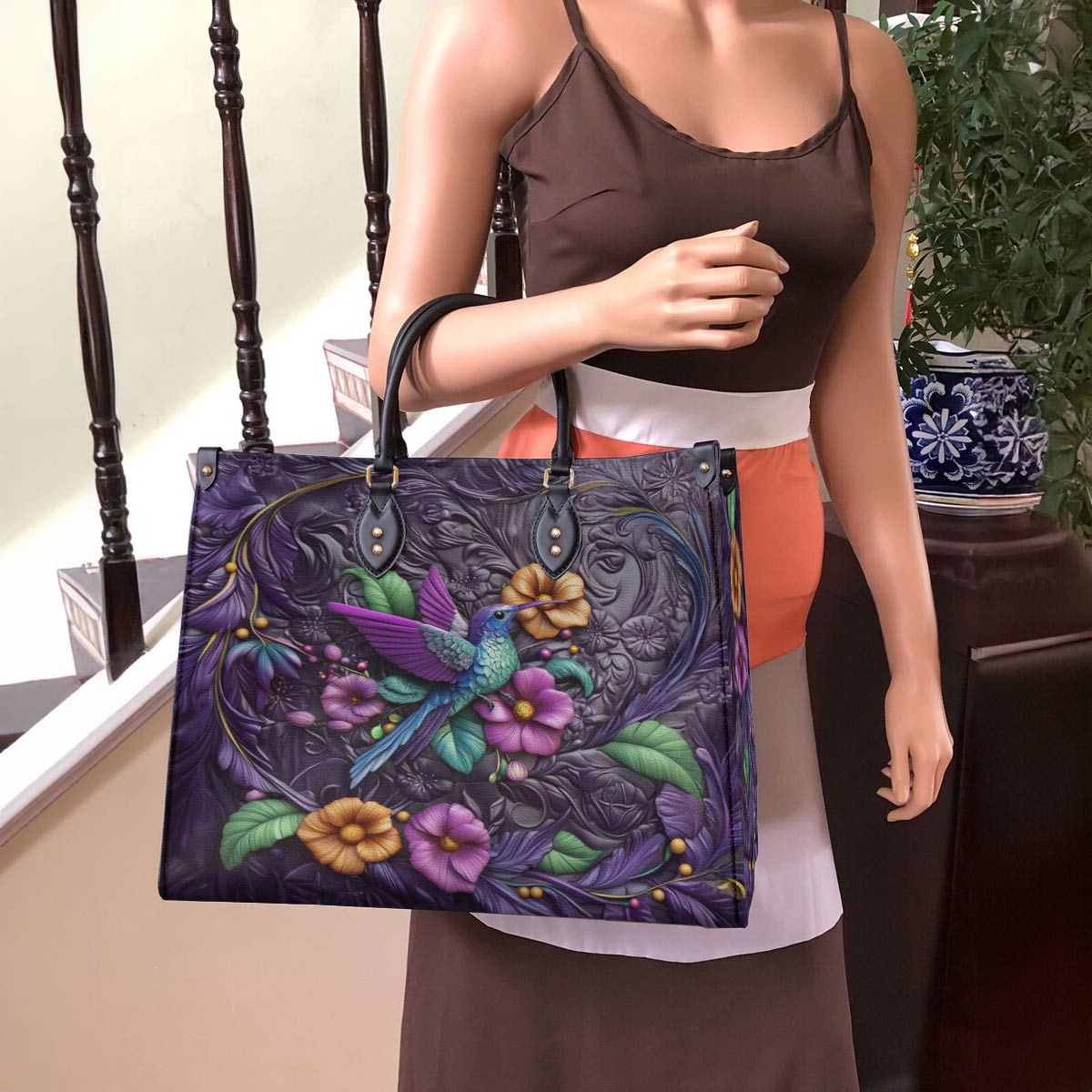 Leather Bag The Soul Of A Hummingbird
