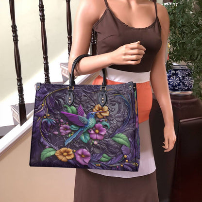 Leather Bag The Soul Of A Hummingbird