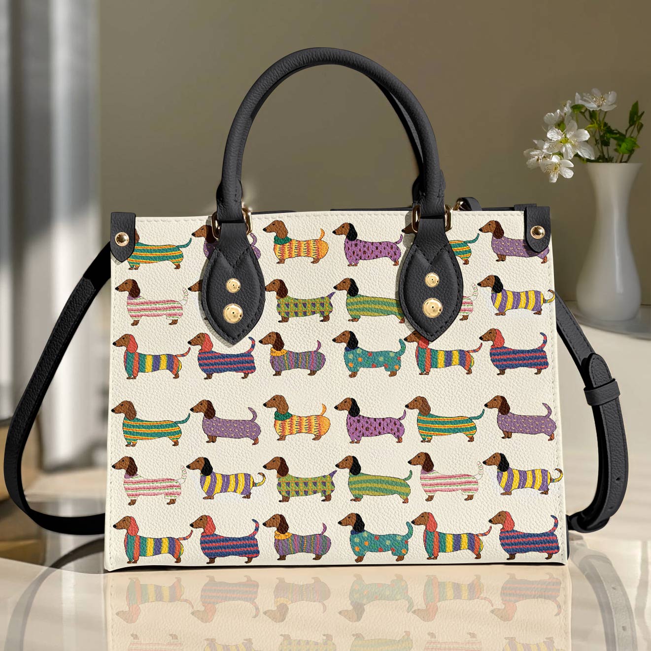 Dachshund Leather Bag Amazing And Stylish