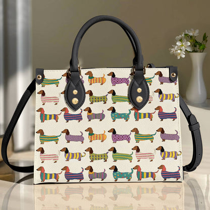 Dachshund Leather Bag Amazing And Stylish