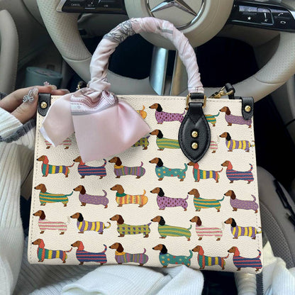 Dachshund Leather Bag Amazing And Stylish