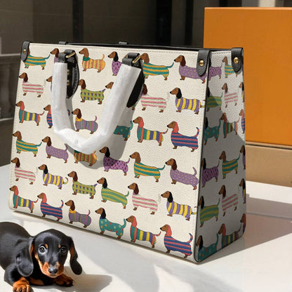Dachshund Leather Bag Amazing And Stylish