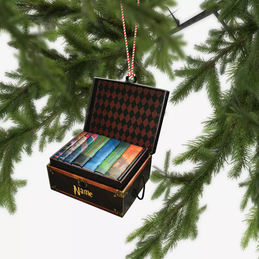 Books Christmas Ornament, Reading Book Ornament, Book Lovers Librarian Ornament654654, Ornament Decoration, Ornament For Gift, Ornament Christmas