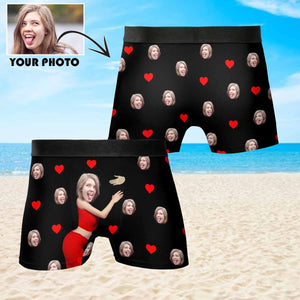 Personalized Face Boxers, Custom Underwear with Photo, Underwear Man's With Face, Photo Boxers,Gift for Boyfriend