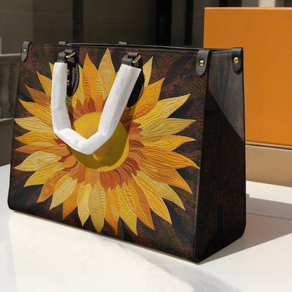 Leather Bag Sunny Bloom