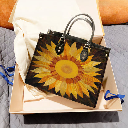 Leather Bag Sunny Bloom