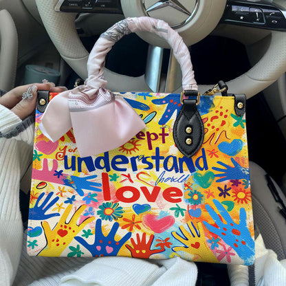 Leather Bag Colors of Love