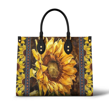 Leather Bag Golden Radiance