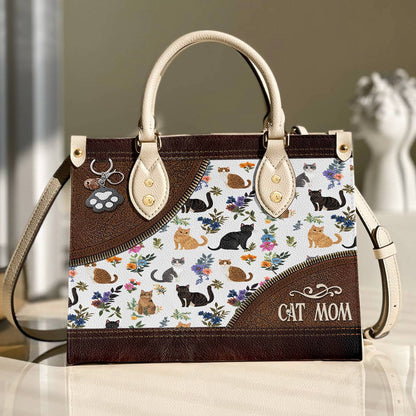 Leather Bag Beautiful Catmom